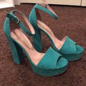 Chinese Laundry Chunky Heels